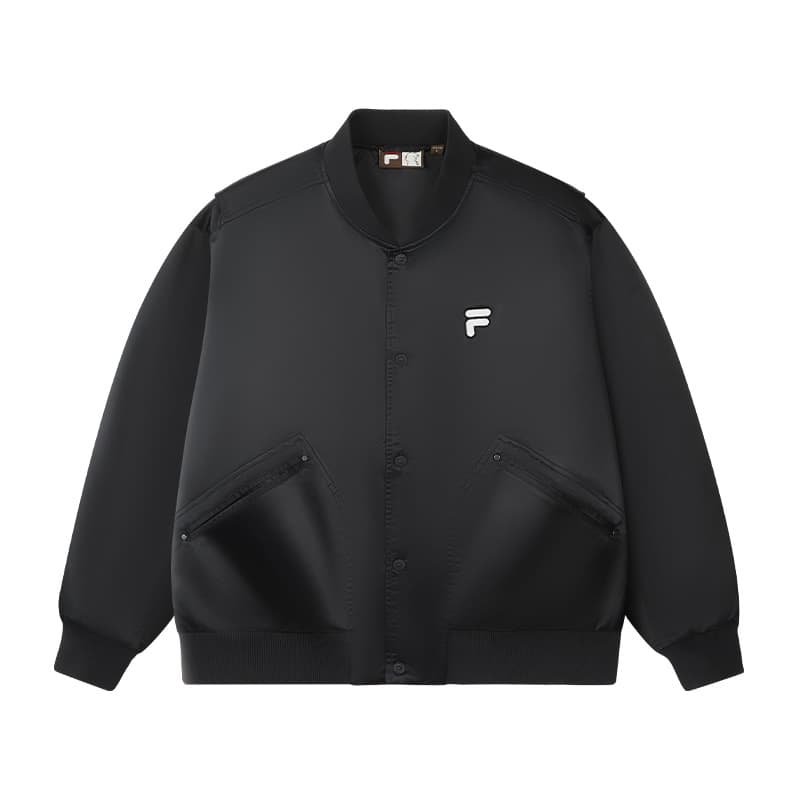Зимняя куртка пуховик FILA FUSION FOB Глубокий черный Унисекс Куртки на синтепоне - изображение 1