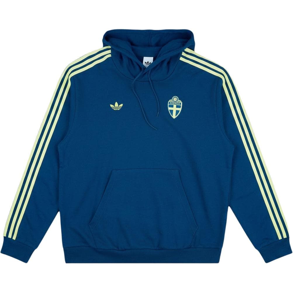 Худи Adidas Originals Синий Унисекс Толстовки - изображение 1