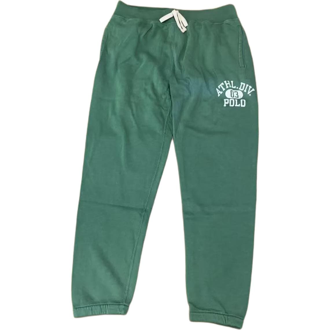 Штаны Polo Ralph Lauren Зелёный Мужской Спортивные трикотажные брюки - изображение 1