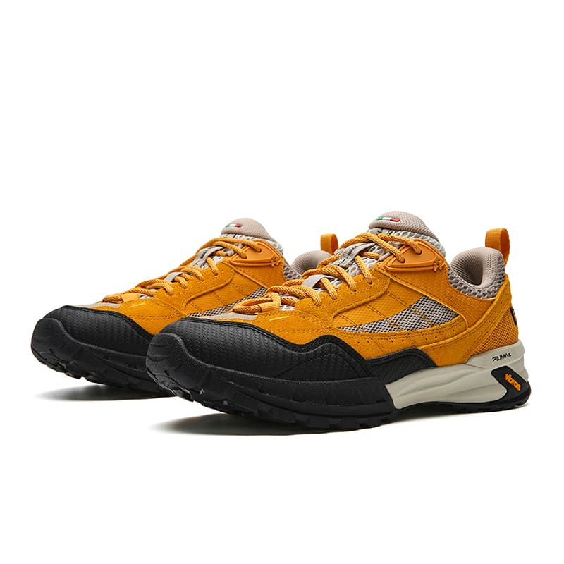 Кроссовки FILA Viva Street Wear Low Top Sunflower Yellow PURE Merino Brown Men's - изображение 3