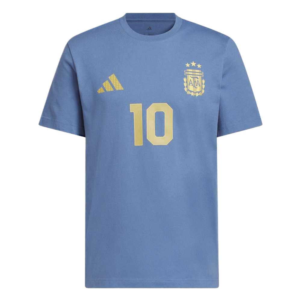 Футболка Adidas Messi Blue Men's T-Shirts - изображение 1