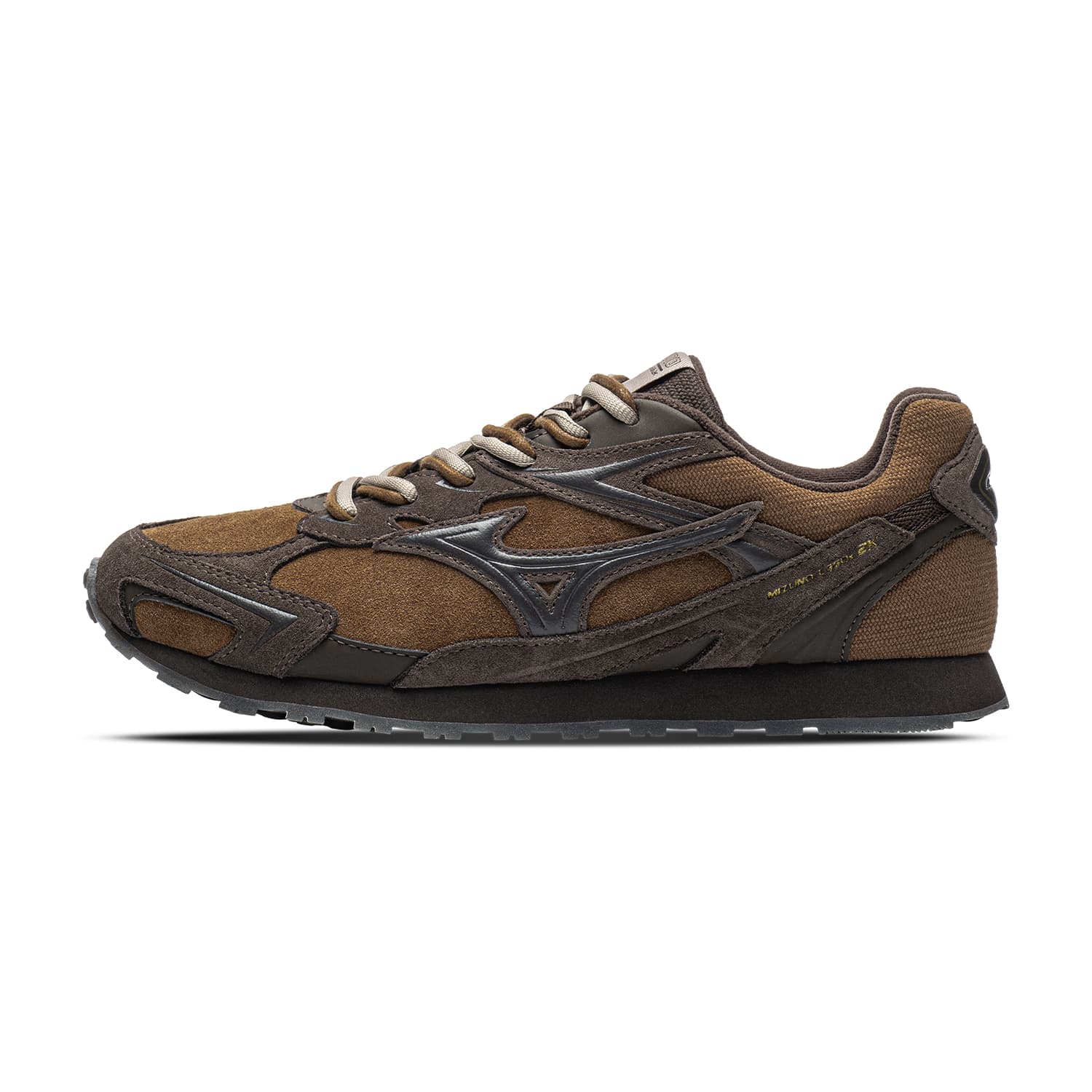 Кроссовки Mizuno Повседневная обувь Low Топ Принц Коричневый Кола Коричневый Унисекс - изображение 1