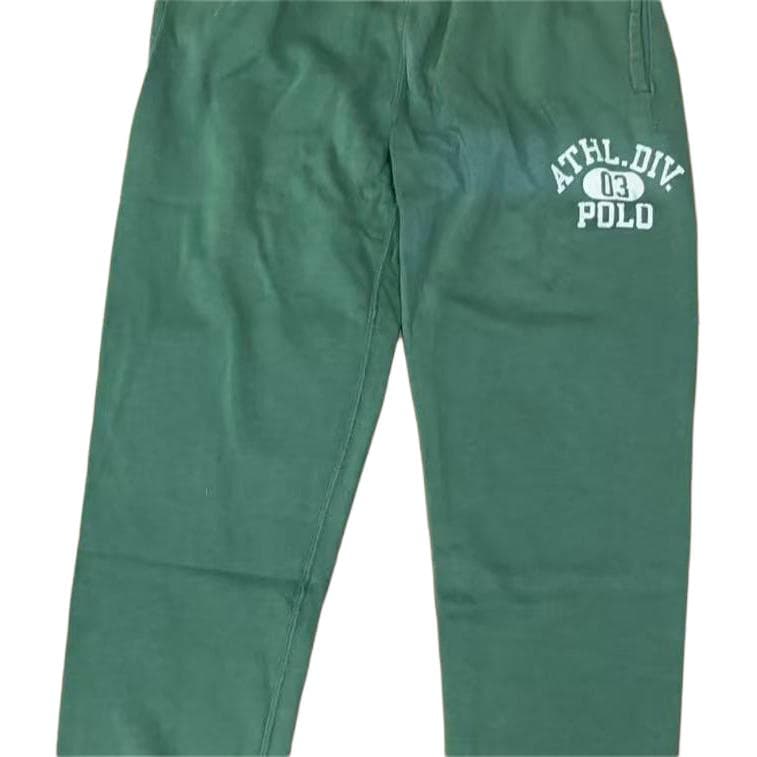 Штаны Polo Ralph Lauren Зелёный Мужской Спортивные трикотажные брюки - изображение 3