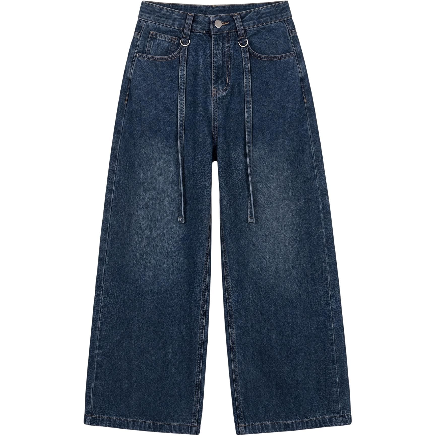 Джинсы dickies Корейский Синий Удлиненная длина Женские Джинсы - изображение 1