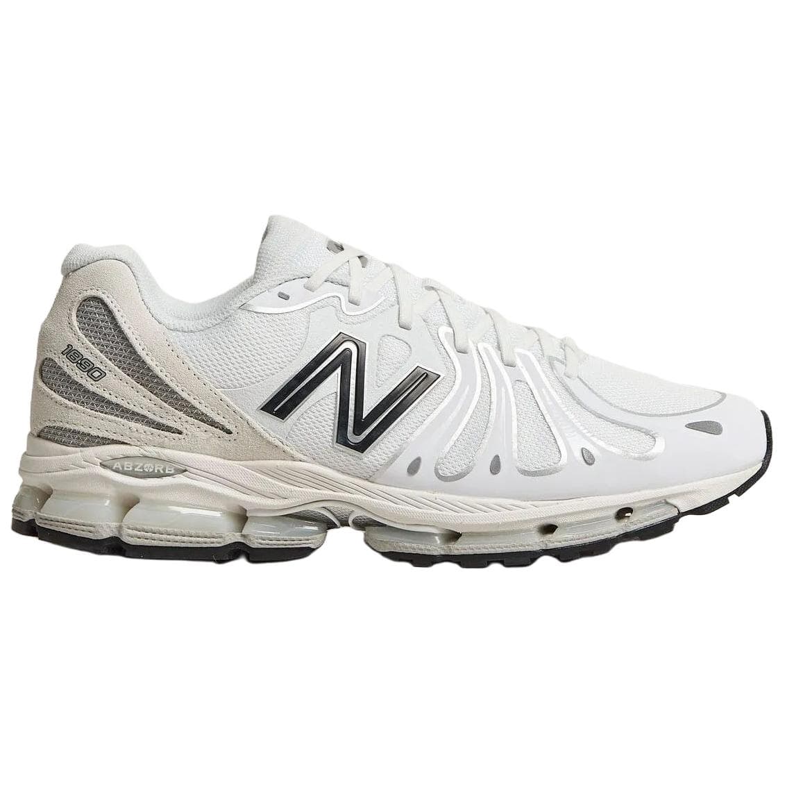 Кроссовки для бега New Balance NB 1890 Беговые кроссовки Low Топ Белый черный Мужской - изображение 2