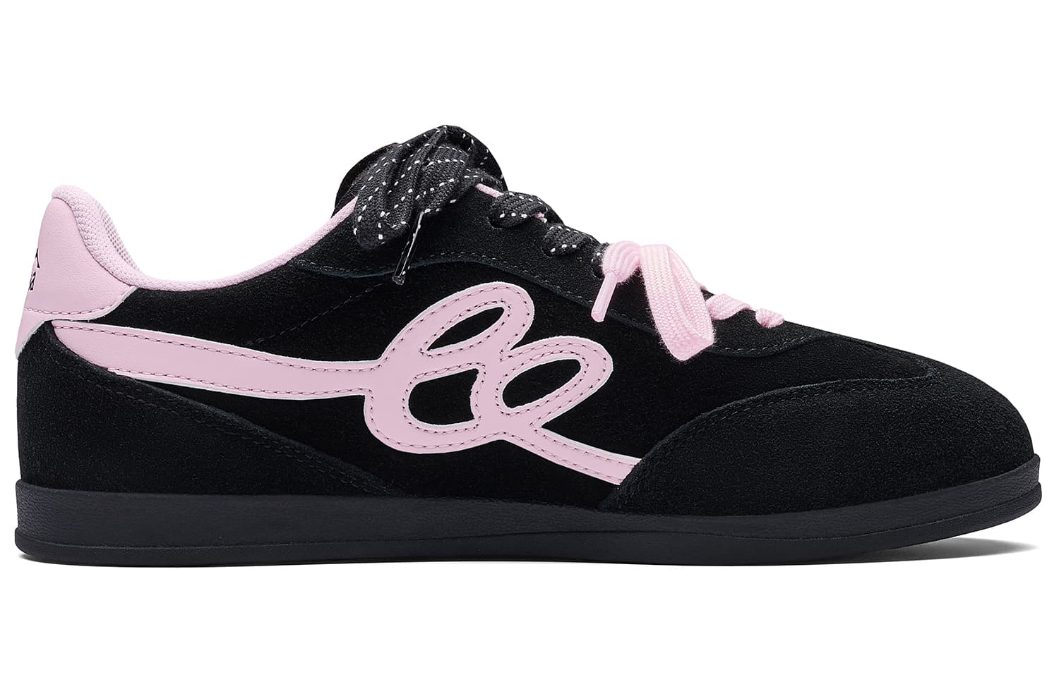 Кроссовки Кроссовки Kappa Love Knot German Army Trainers (GAT) Low Top Черные Бархат Розовые Женские - изображение 2