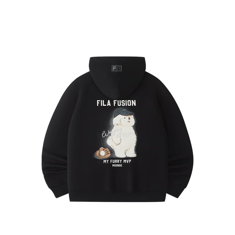 Кофта FILA FUSION FOBFILA X MOONGE Свитшот Мужской Глубокий черный - изображение 1