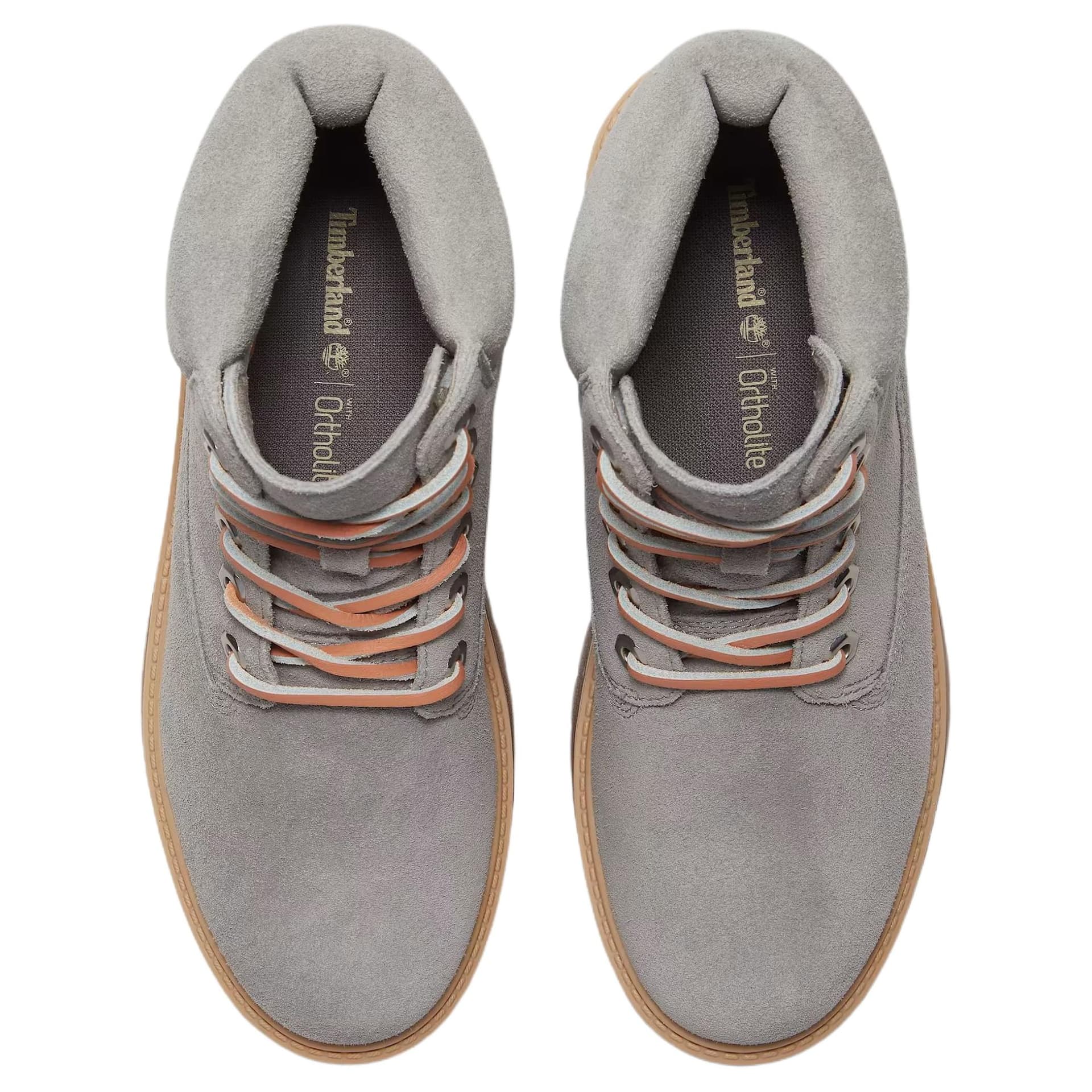 Ботинки TIMBERLAND 6 Inch Армейские ботинки Серый Женские - изображение 4