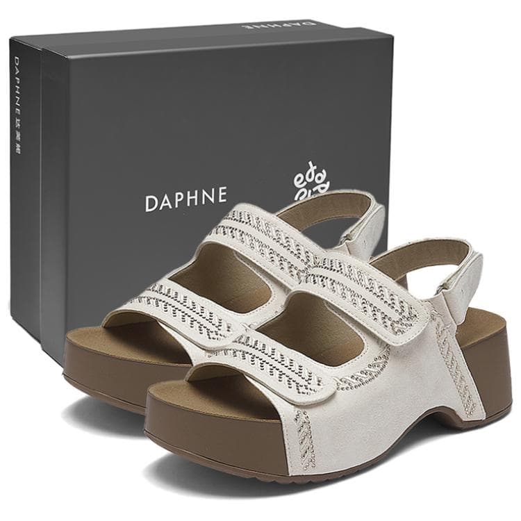 Шлёпанцы DAPHNE One Шнуровка Сандалии Женские - изображение 3