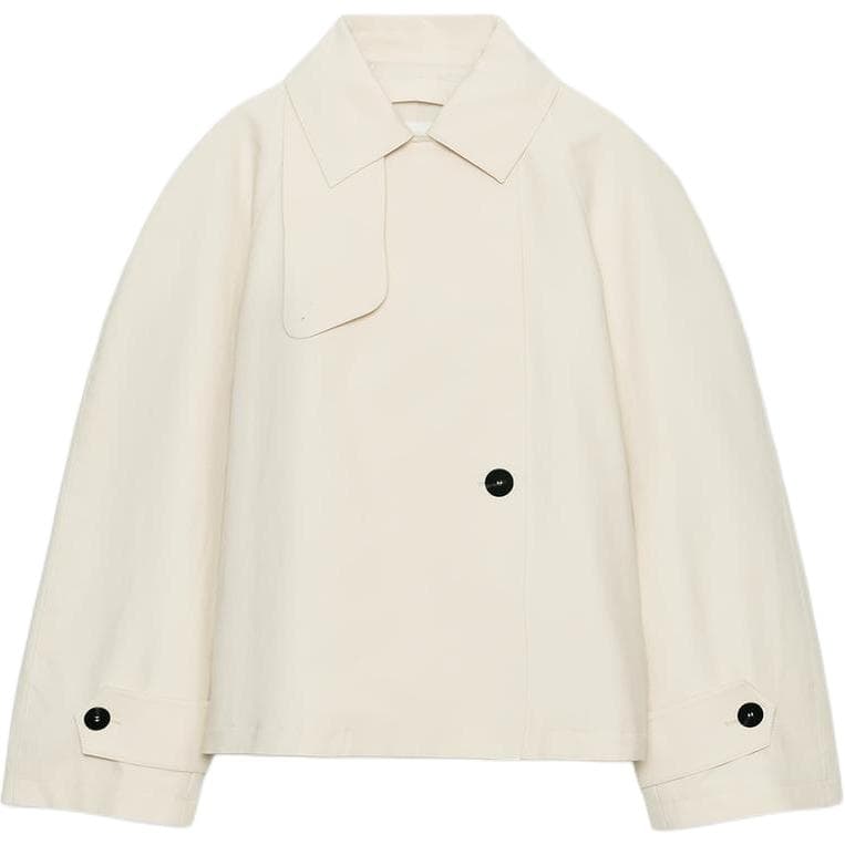 zara ZW Кость Женские Тренч - изображение 1