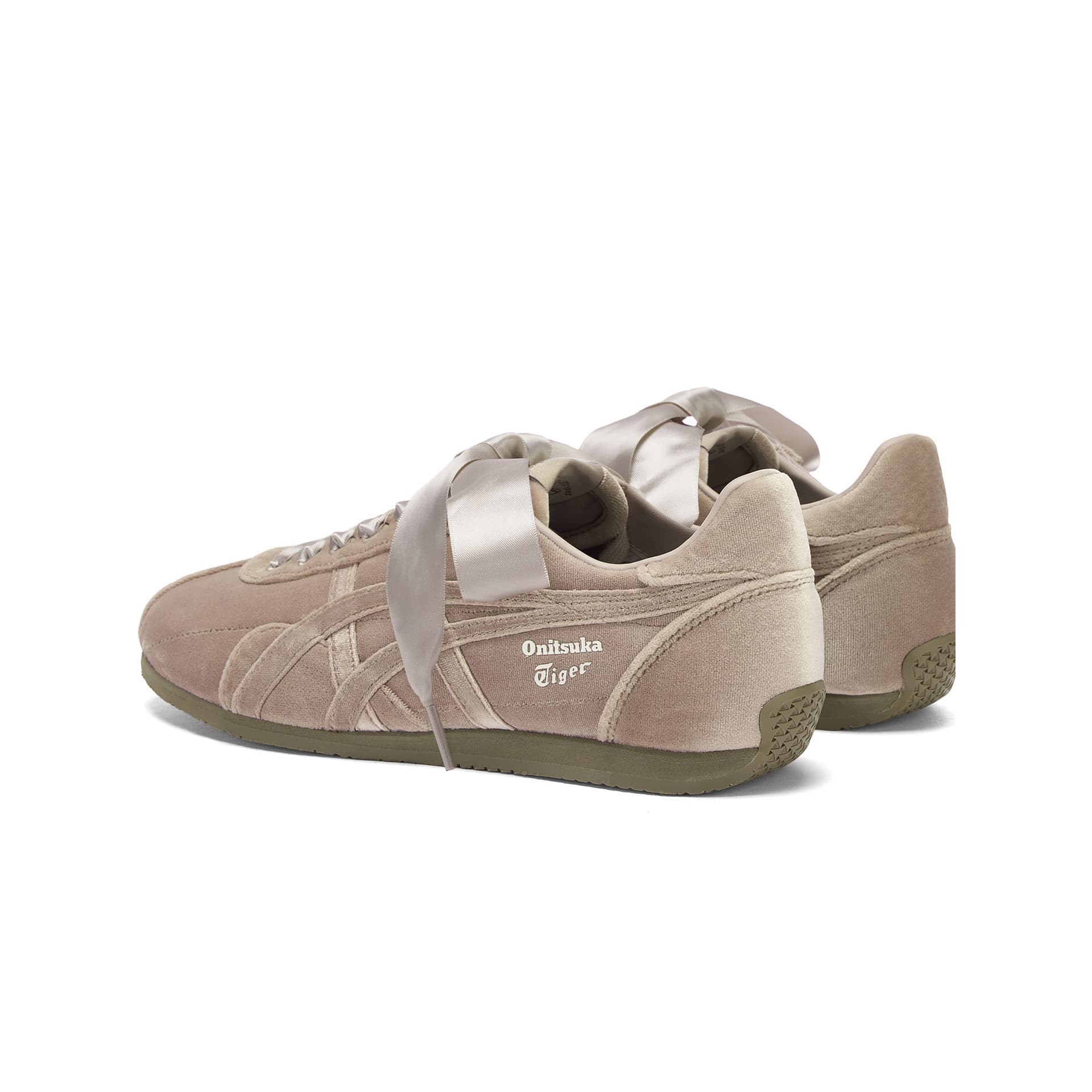 Кроссовки Onitsuka Tiger Runspark Повседневная обувь Low Топ Серо-фиолетовый Унисекс - изображение 4