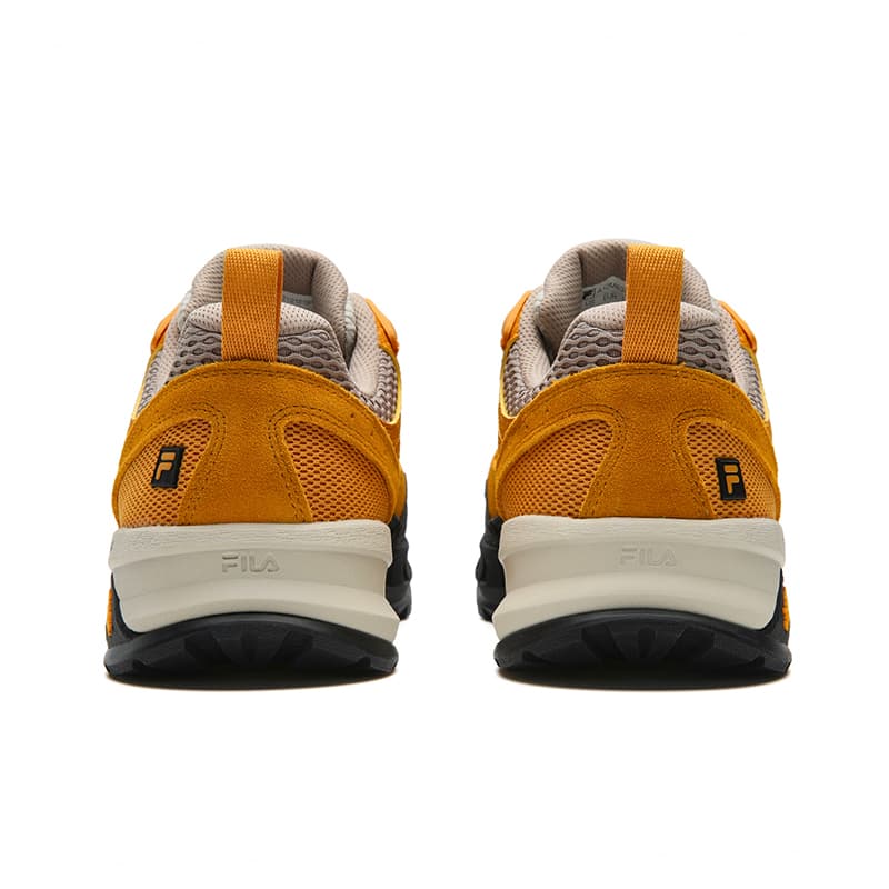 Кроссовки FILA Viva Street Wear Low Top Sunflower Yellow PURE Merino Brown Men's - изображение 5
