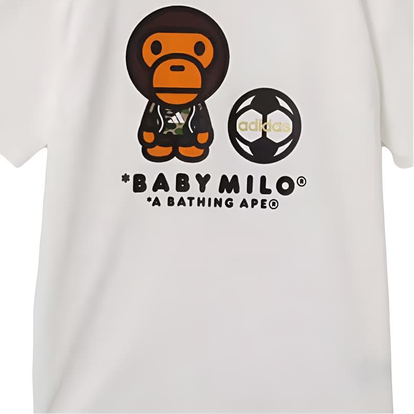 Футболка A BATHING APE X Adidas Originals FW25 T Рубашка Унисекс - изображение 4