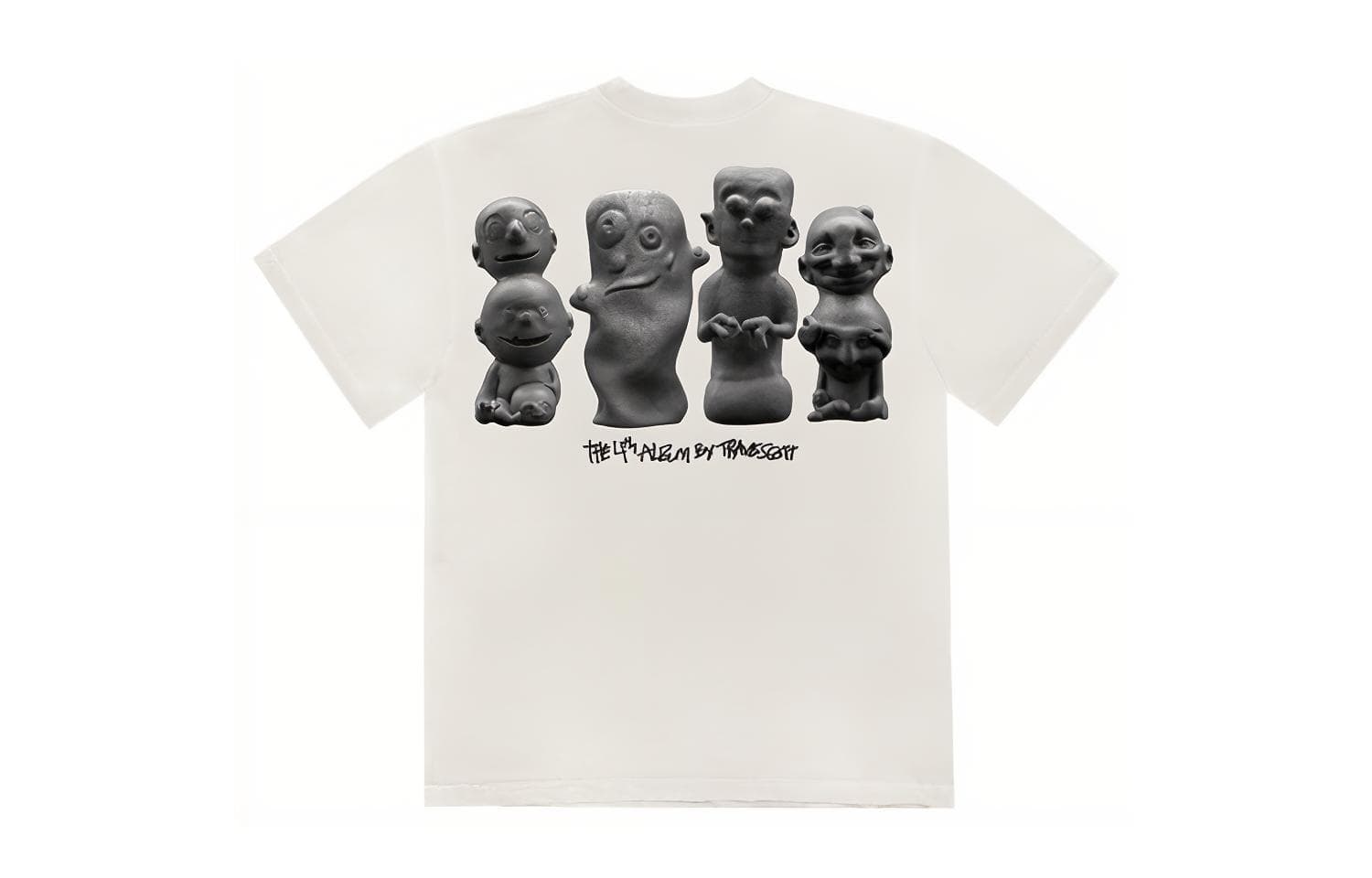 Футболка Travis Scott UTOPIA T-Shirt White - изображение 2
