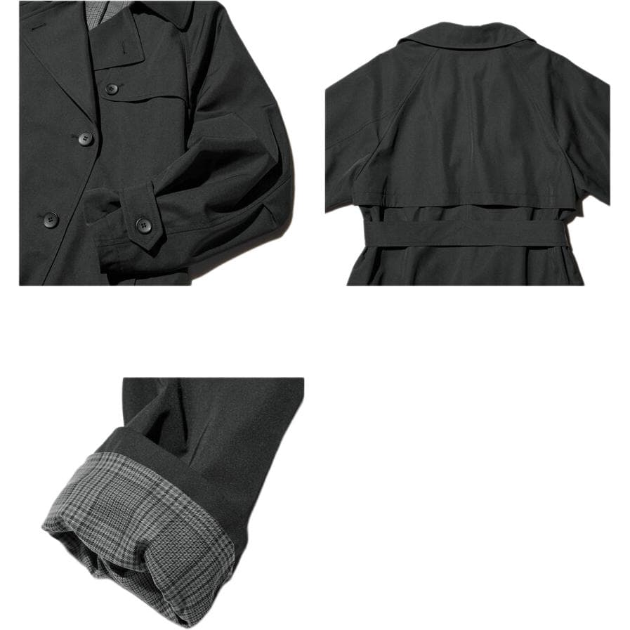 UNIQLO 09 Черный Женский Тренч - изображение 3