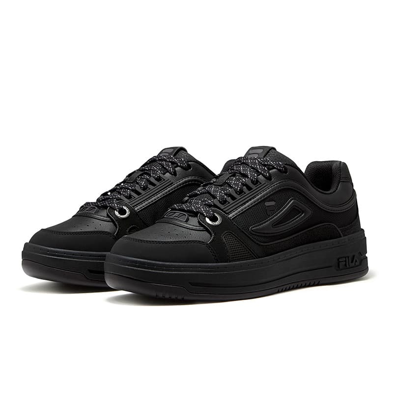 Кроссовки FILA FUSION FX PRO Низкие кеды для скейтбординга Мужская обувь Shale Фиолетовый Черный - изображение 3