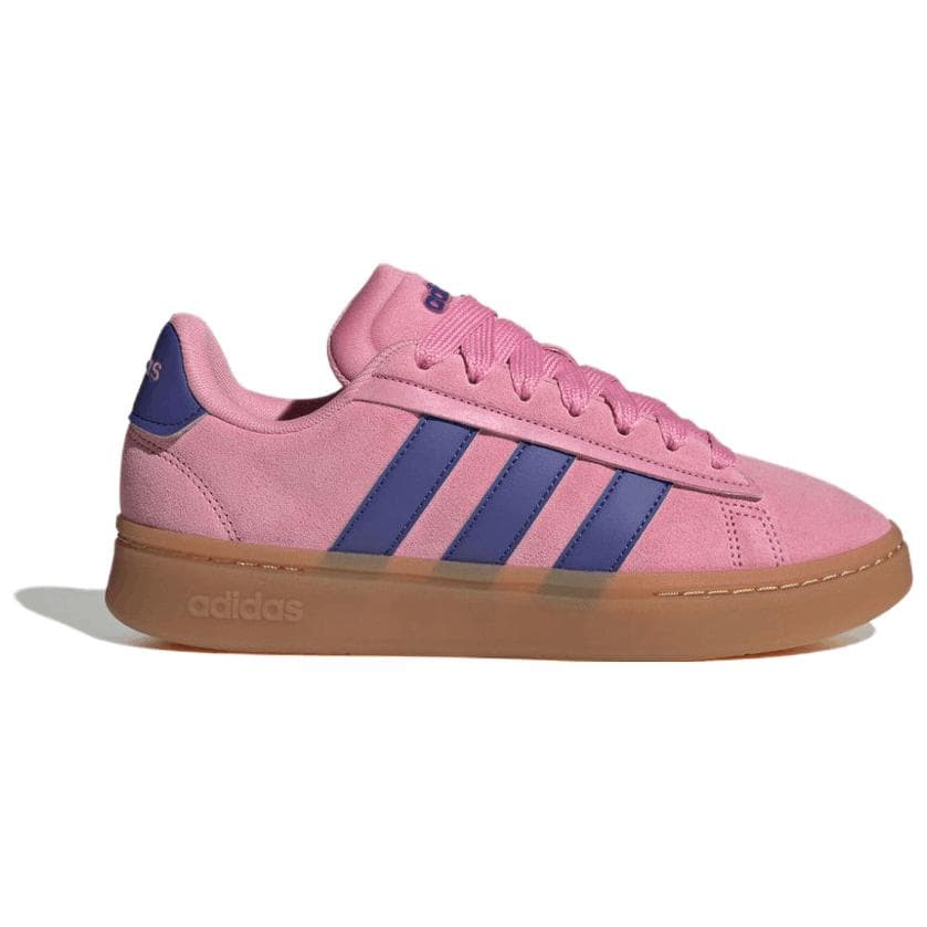 Кроссовки Adidas GRAND COURT ALPHA 00S Кеды для скейтбординга Low Топ Голубой и розовый Женские - изображение 2