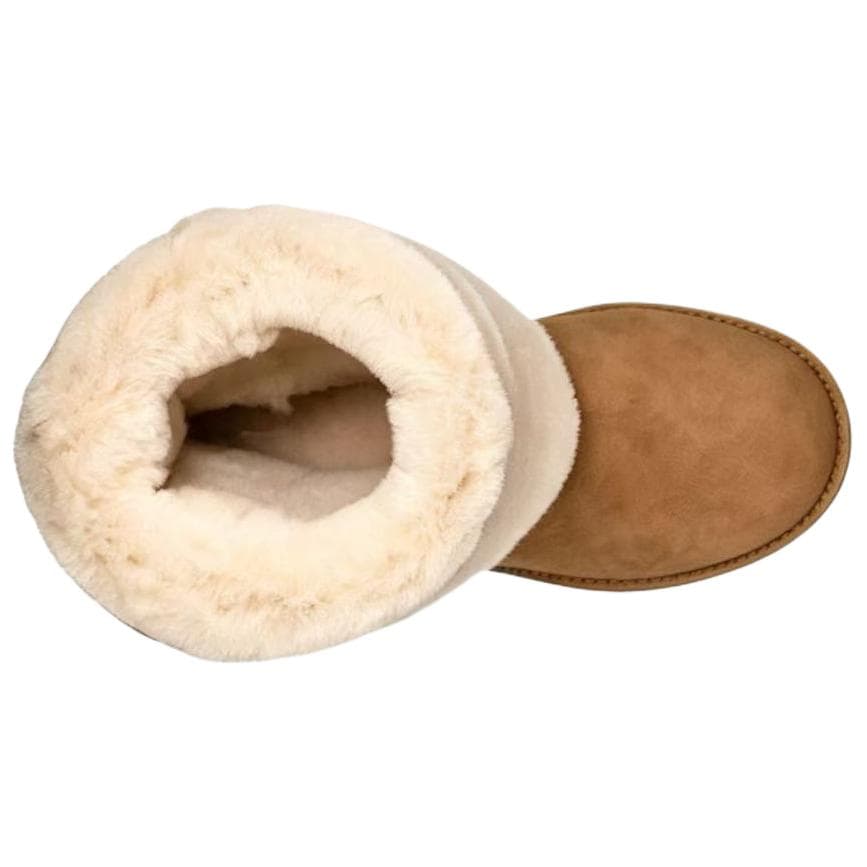 Ботинки зимние ugg Сноубутсы High Топ Коричневый Женские - изображение 2