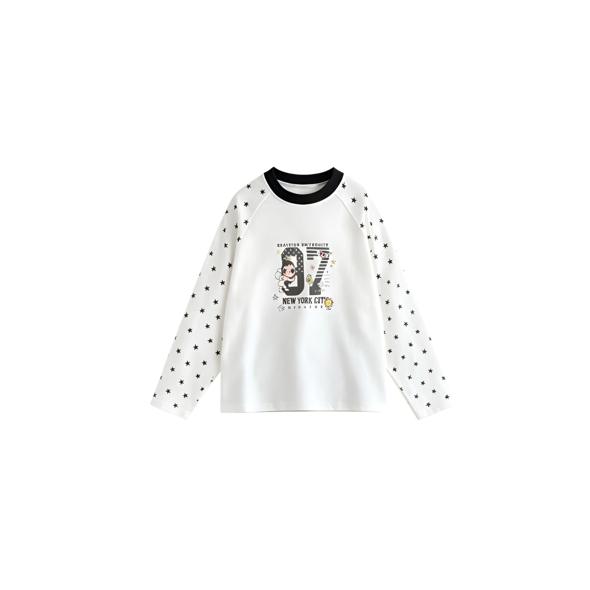 Футболка ATONGMU Белый топ Kids T Рубашки - изображение 1