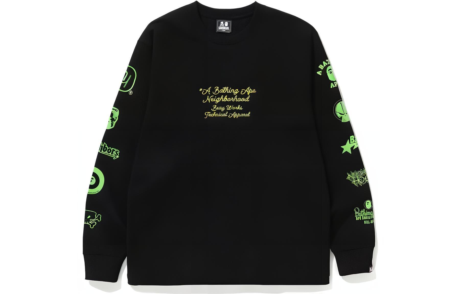 Футболка A BATHING APE BAPE x NEIGHBORHOOD SS23 T - изображение 1