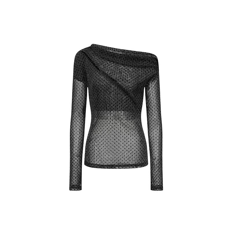 Футболка FENG CHEN WANG FW26 Черный Женские Футболки - изображение 1