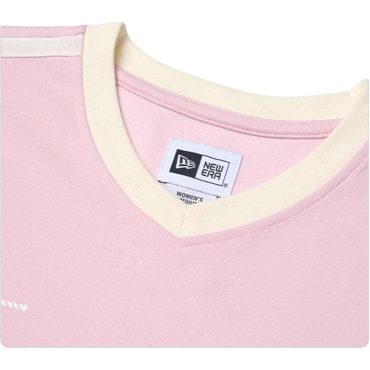 Футболка New Era Розовые Женские T-рубашки - изображение 3
