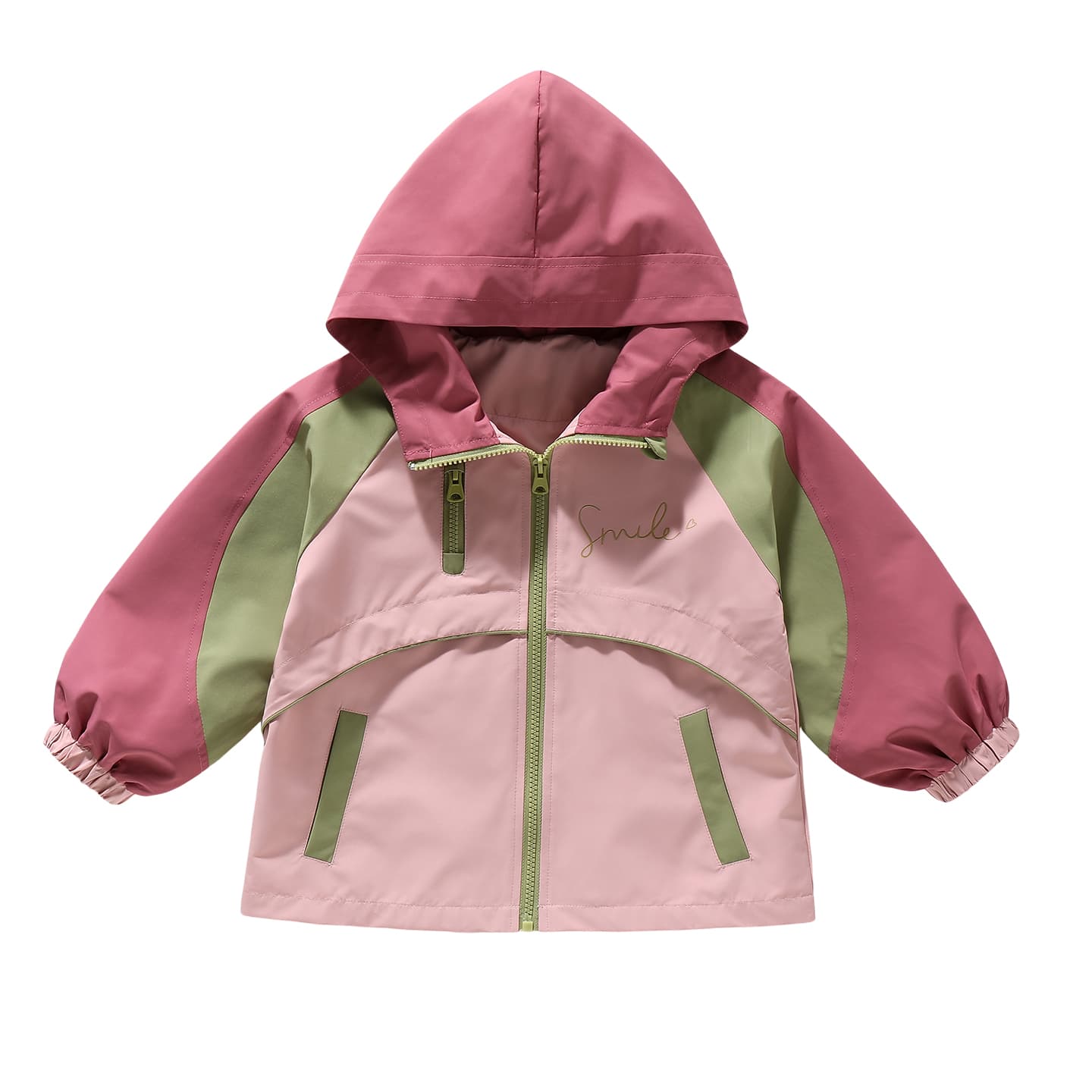 SHIBU M05 Многоцветный С капюшоном Ветровка Розовый Kids Туристическая одежда - изображение 1