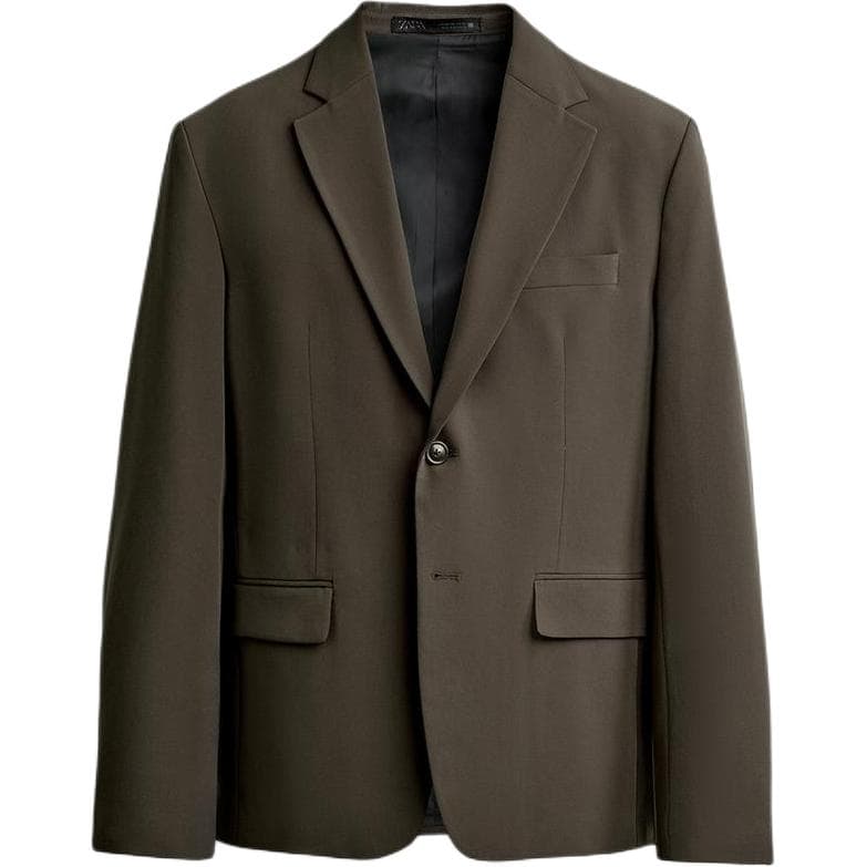Пиджак zara Шоколад Мужской Классические костюмы - изображение 1
