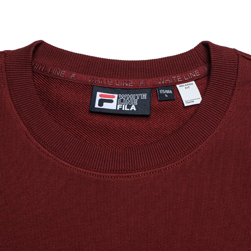 Кофта FILA Syrah Burgundy Мужские Свитшоты - изображение 3