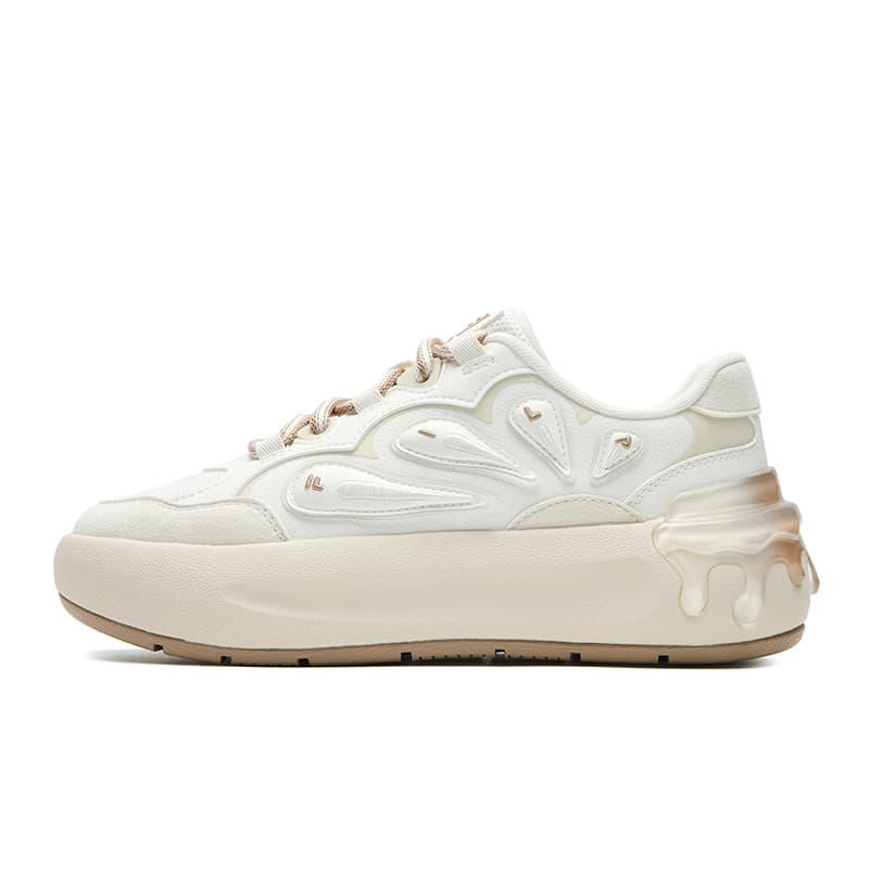 Кроссовки FILA Морковный Shoes Skate Shoes Low Топ Снег Пена Белый Женские - изображение 1