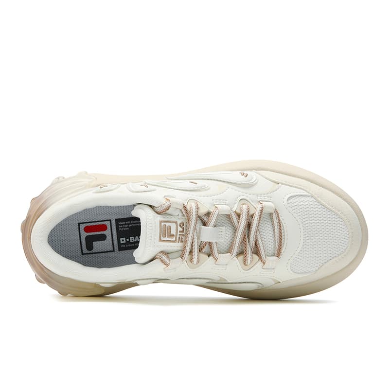 Кроссовки FILA Морковный Shoes Skate Shoes Low Топ Снег Пена Белый Женские - изображение 4