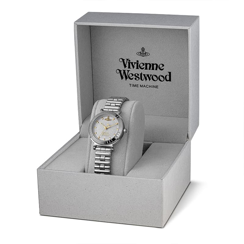 Механические часы Vivienne Westwood Кварцевый механизм Женские часы 31 мм Серебряный - изображение 3