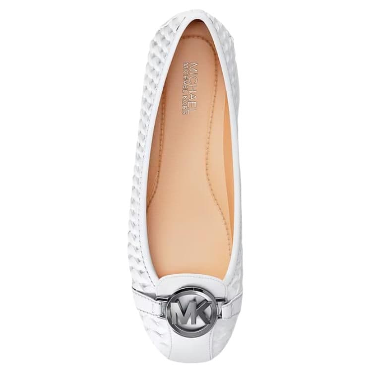 Тапочки MICHAEL KORS Fulton Женские Повседневный Обувь без подкладки Low Топ Оптический белый Женские - изображение 3
