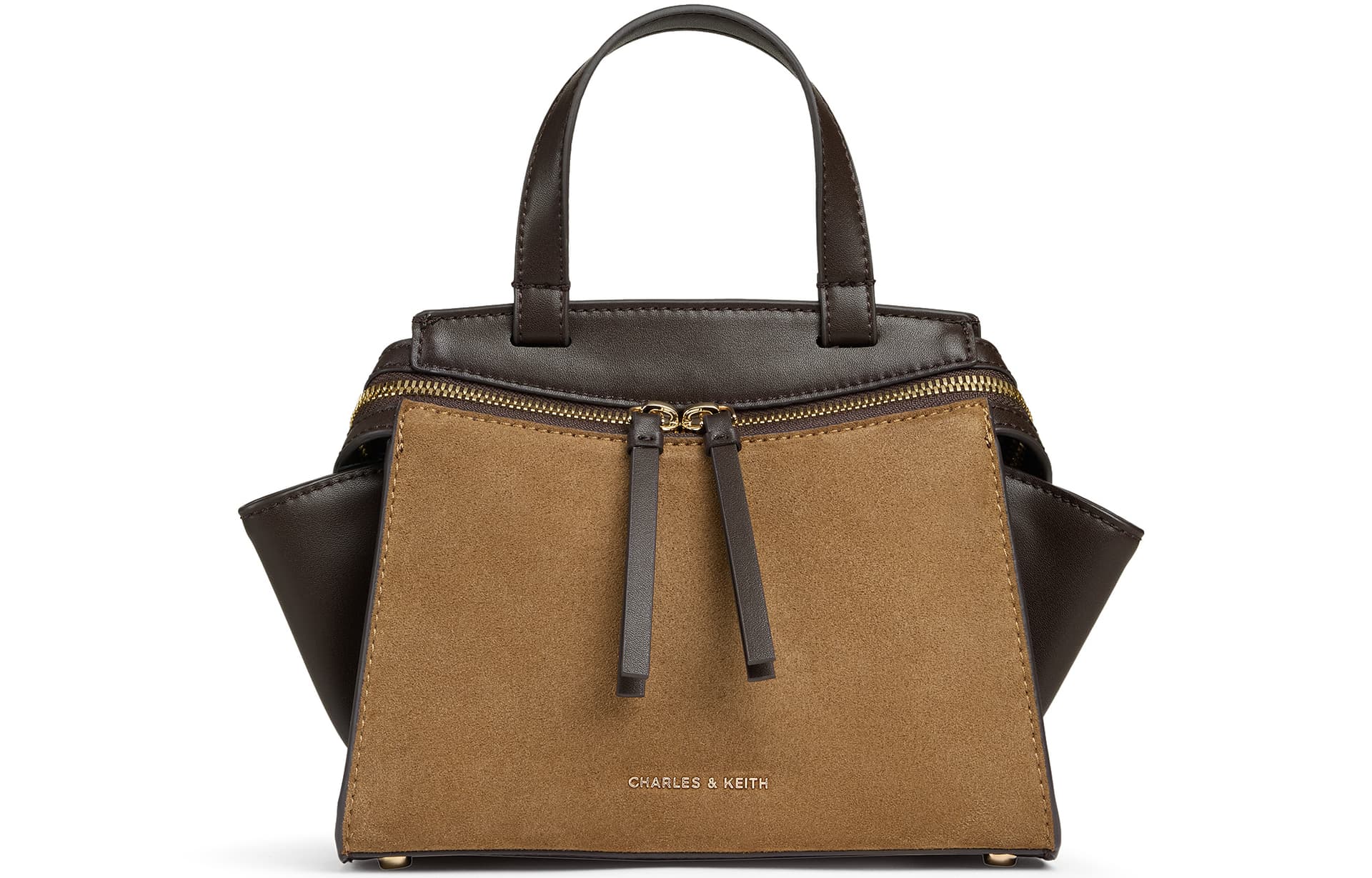 Сумка CHARLES KEITH Сумки Sand Dark Brown Women's - изображение 1
