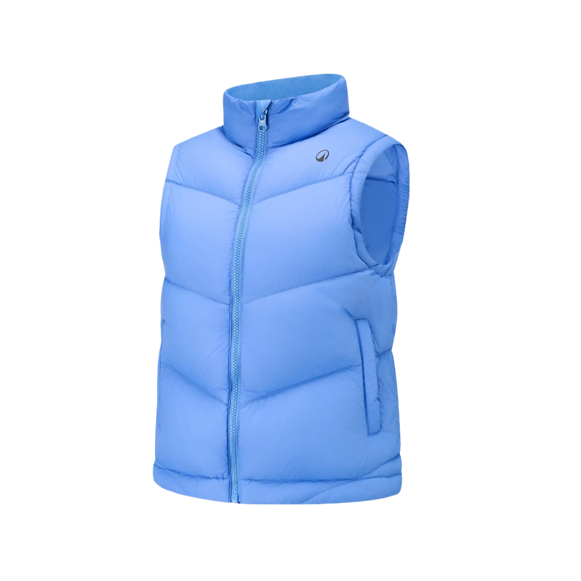 DECATHLON синий-фиолетовый Kids Пуховые жилеты - изображение 1