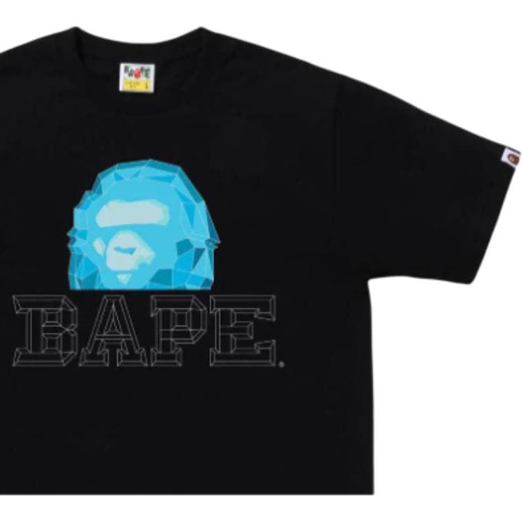Футболка A BATHING APE Bape Polygon Ape Head Tee LogoT - изображение 4