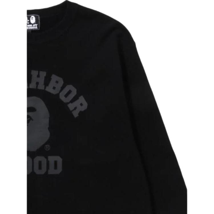 Худи BAPE x NEIGHBORHOOD SS23 Logo - изображение 4