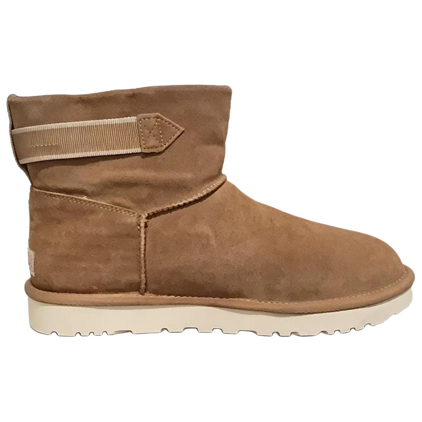 Ботинки зимние ugg CLASSIC MINI Сноубутсы High Топ Каштановый Мужской - изображение 2