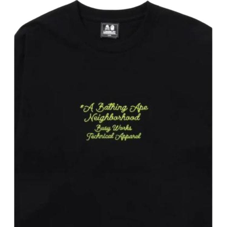 Футболка A BATHING APE BAPE x NEIGHBORHOOD SS23 T - изображение 6