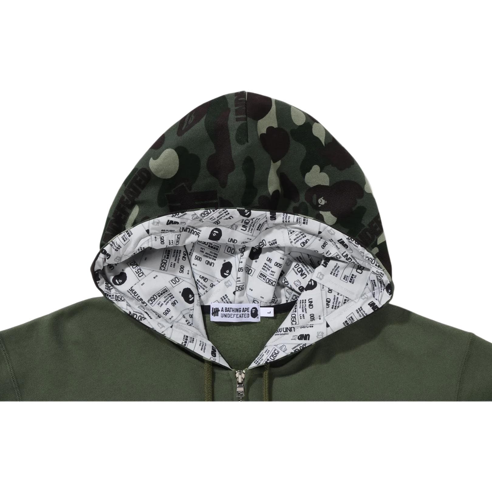 Худи BAPE x UNDFTD FW22 - изображение 5