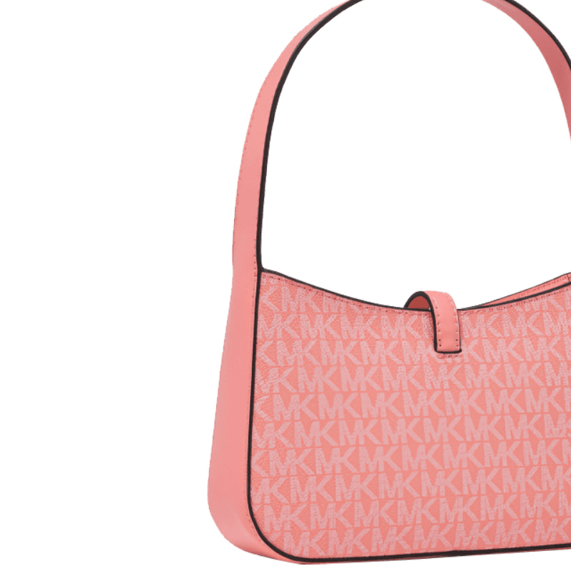 Мини-сумка MICHAEL KORS Lyra Искусственная кожа Сумка через плечо Сумка Сумка через плечо Маленькая Женская Оранжевая Розовая - изображение 5