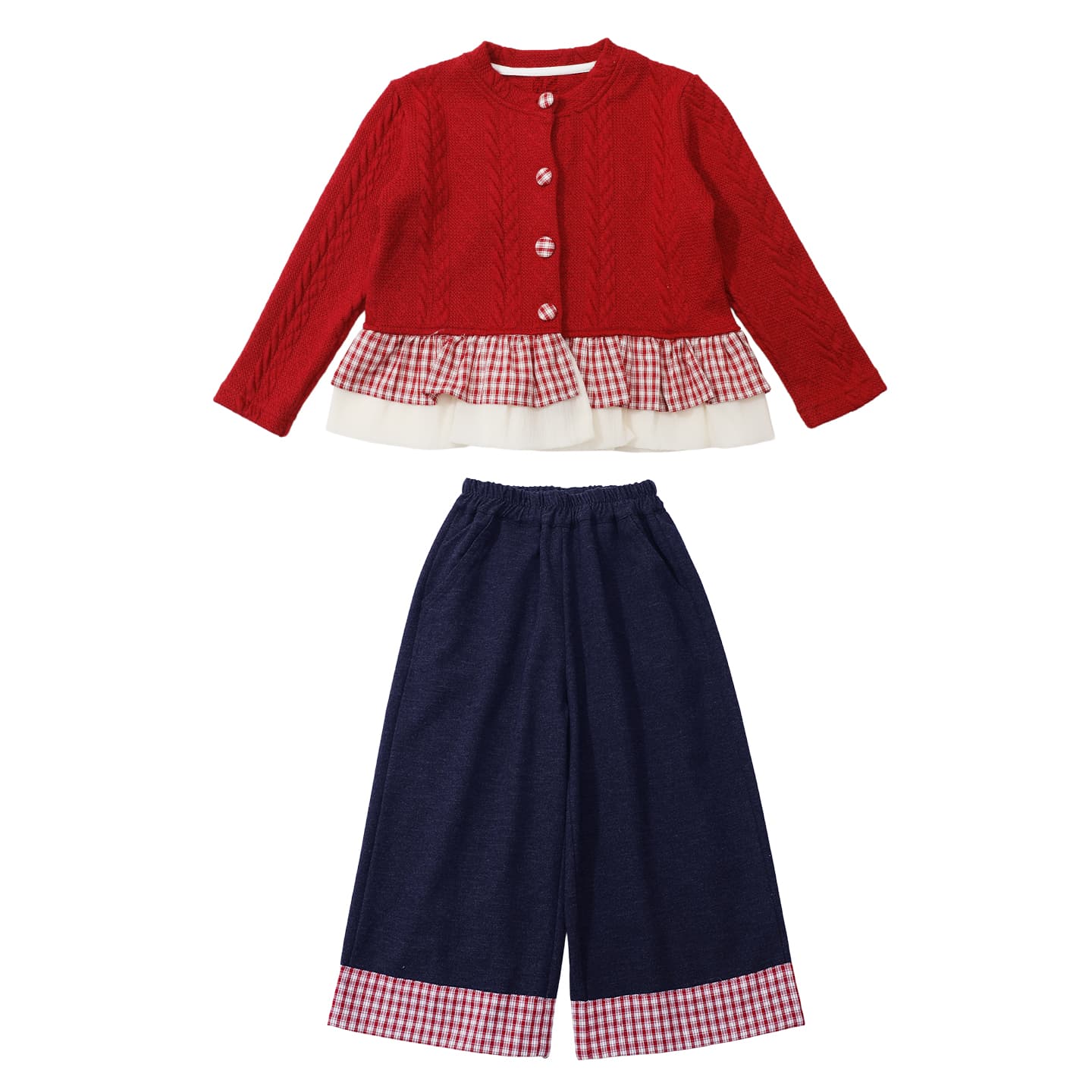 ATONGMU Красный Kids Повседневные спортивные костюмы Наборы - изображение 1