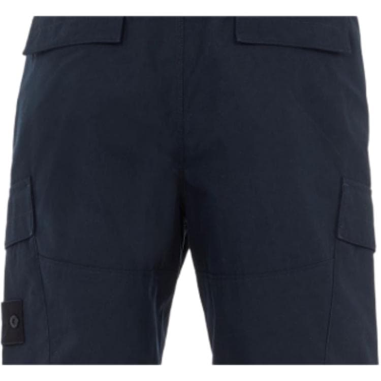 Штаны Stone Island Ghost Pieces Black Cargo Pants - изображение 4
