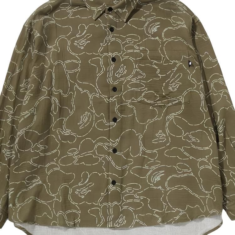 Рубашка A BATHING APE Мужские рубашки - изображение 3