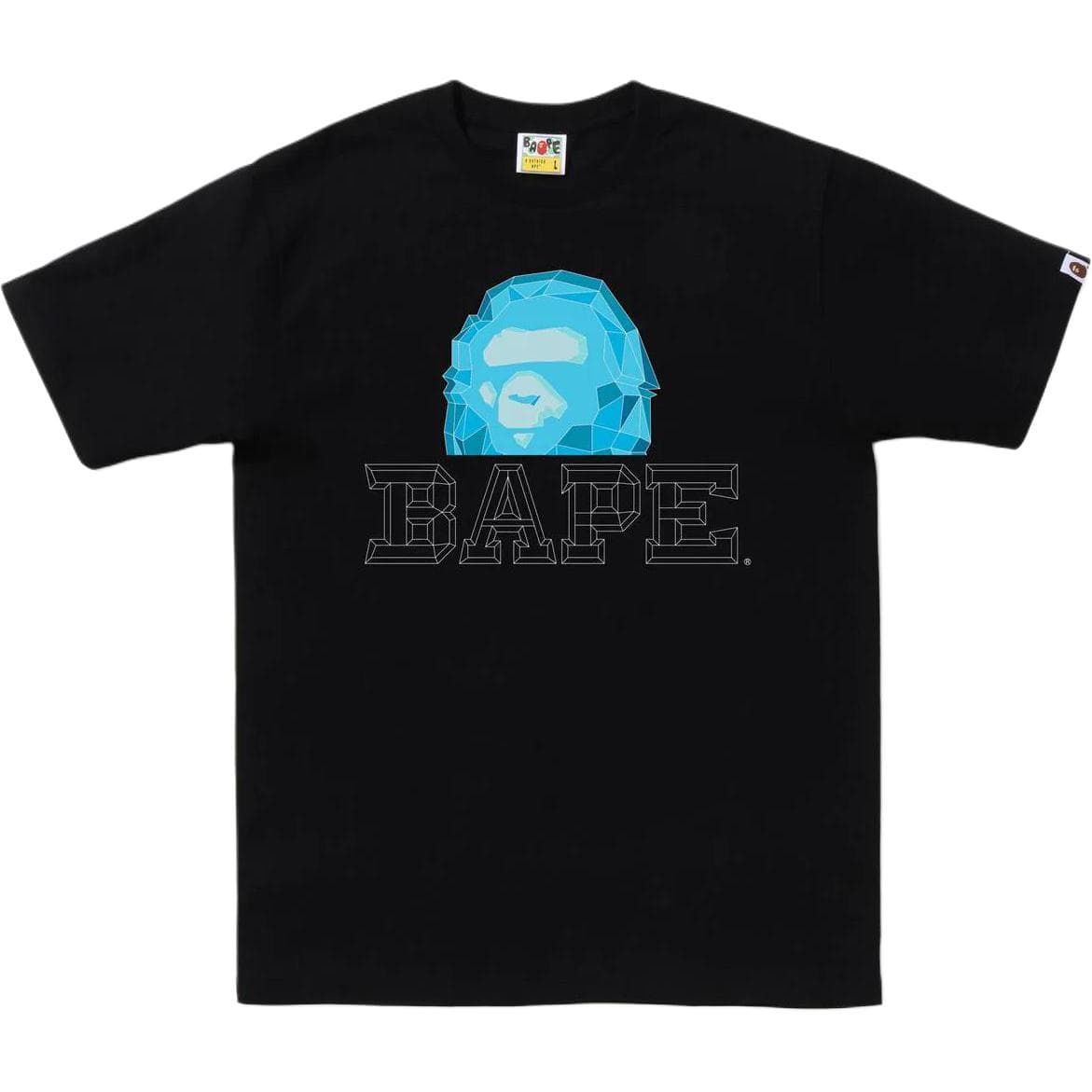 Футболка A BATHING APE Bape Polygon Ape Head Tee LogoT - изображение 1