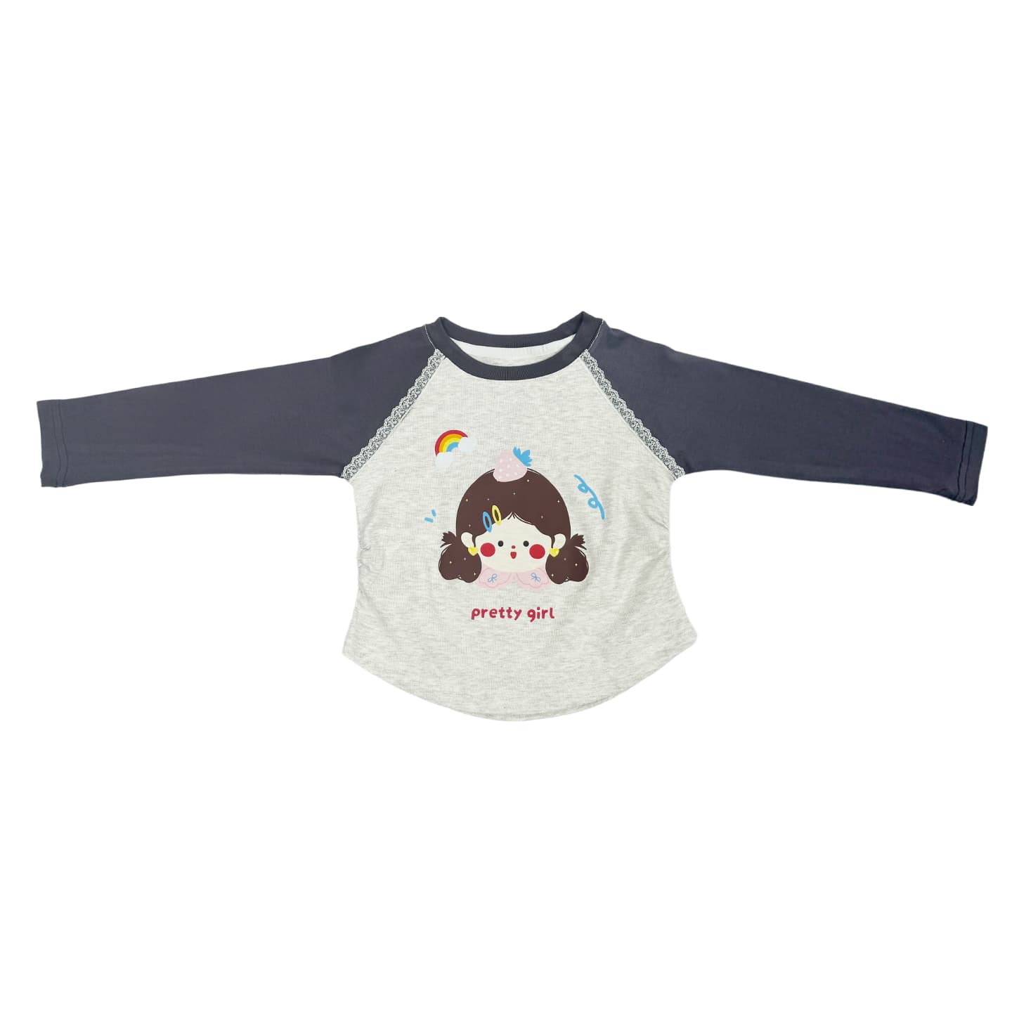 Футболка ATONGMU Серый Kids T-рубашки - изображение 1