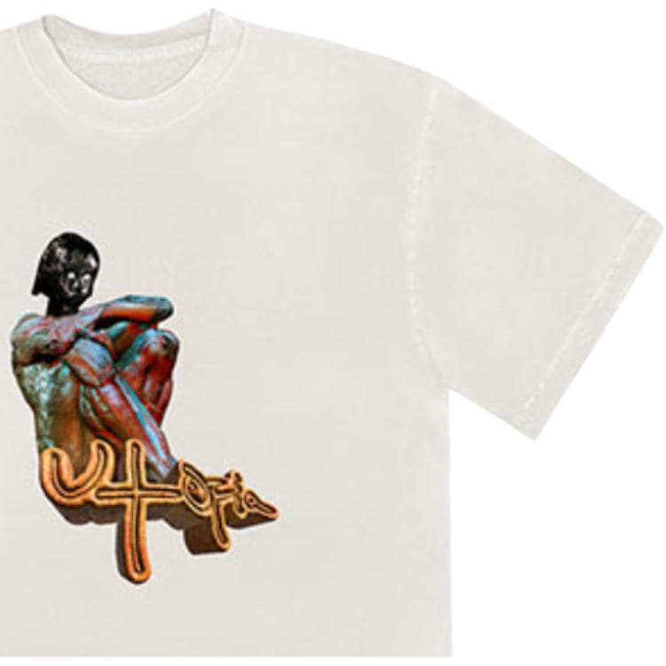 Футболка Travis Scott UTOPIA T-Shirt White - изображение 3