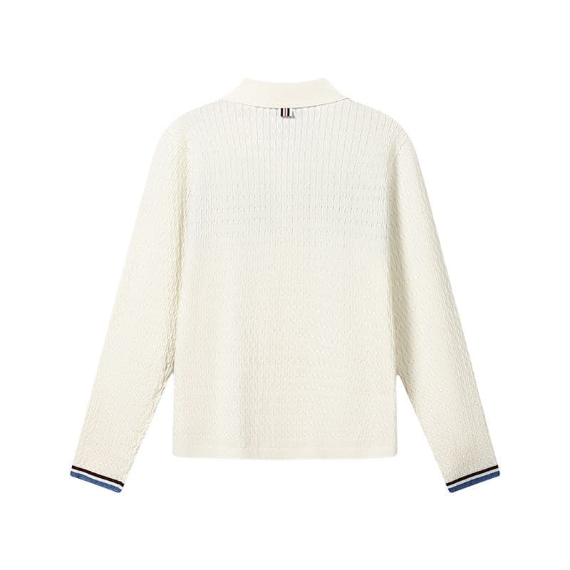 Кардиган Fila Heritage Цапельно-белый Женские Свитеры - изображение 2