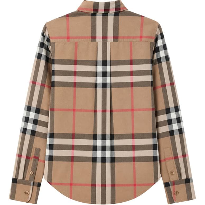 Блузка Burberry Коричневый Женские Рубашки - изображение 2