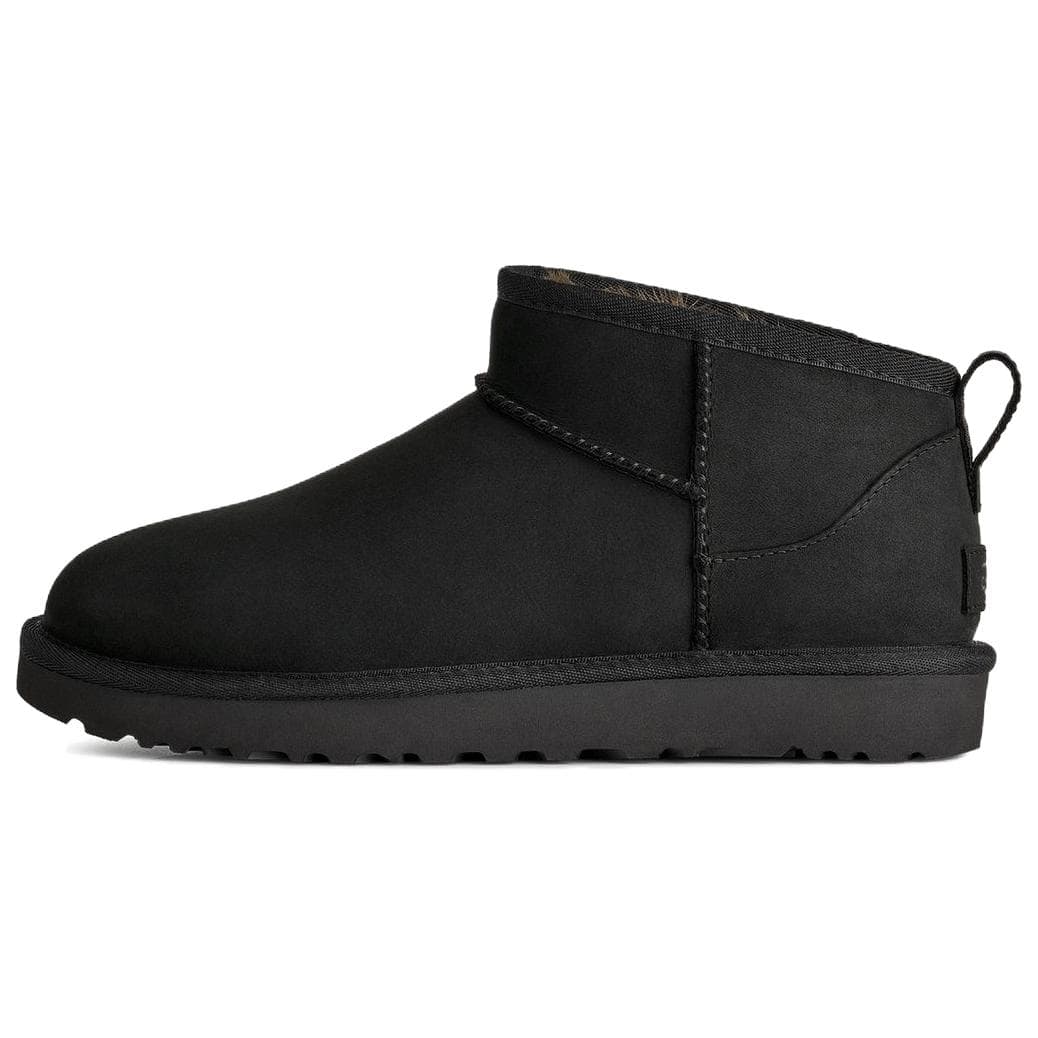 Ботинки зимние ugg Classic Novelty Сноубутсы High Топ Черный Женские - изображение 1